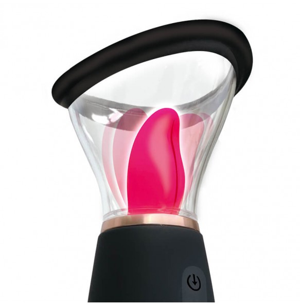 Japan A-ONE Tongue Licking Vibrators Wand (Chargeable - Black)